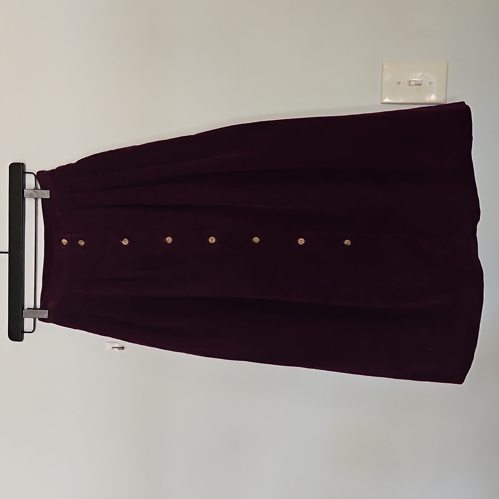 Vintage Moody Deep Purple Skirt